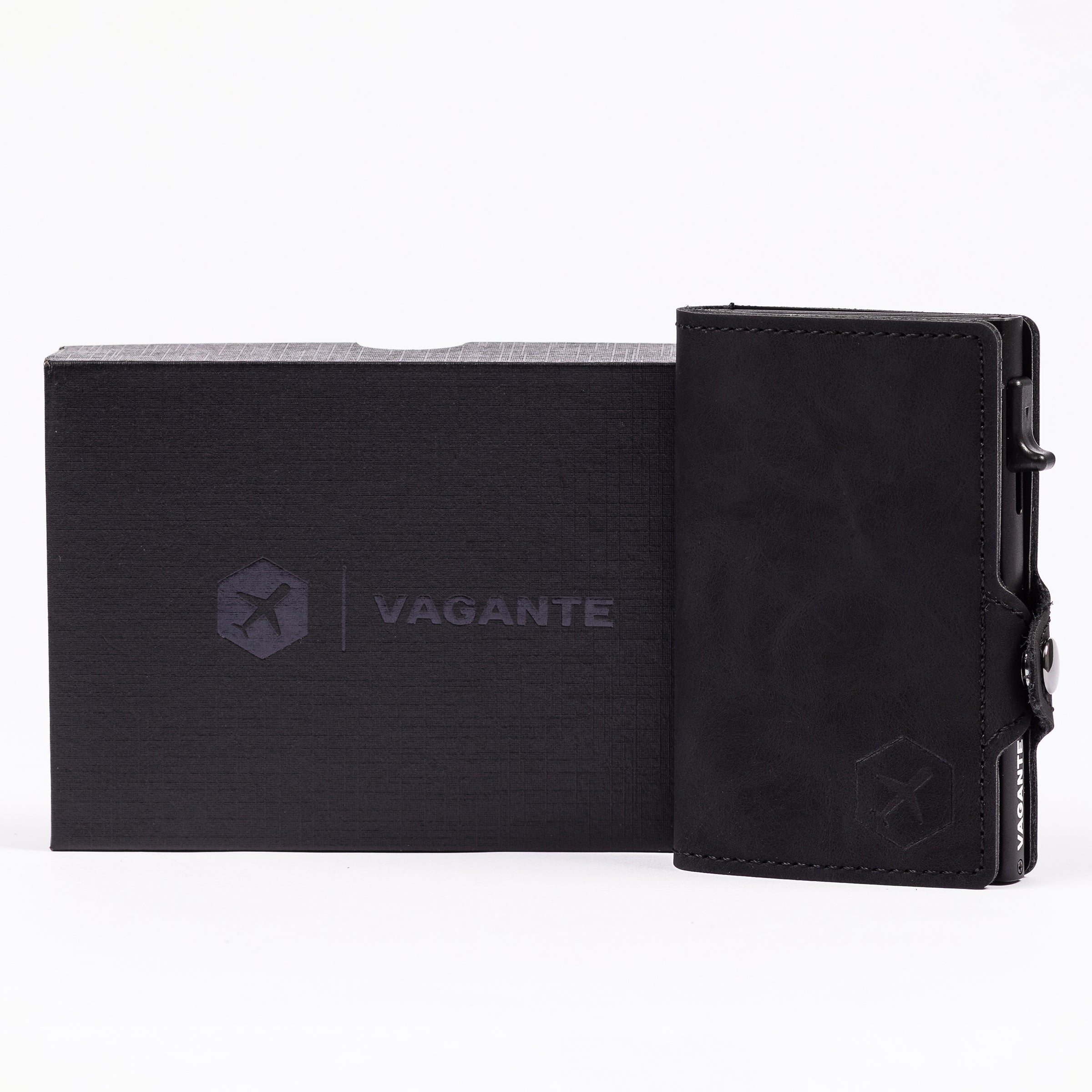 BILLETERA SLIM VANGANTE - BLACK