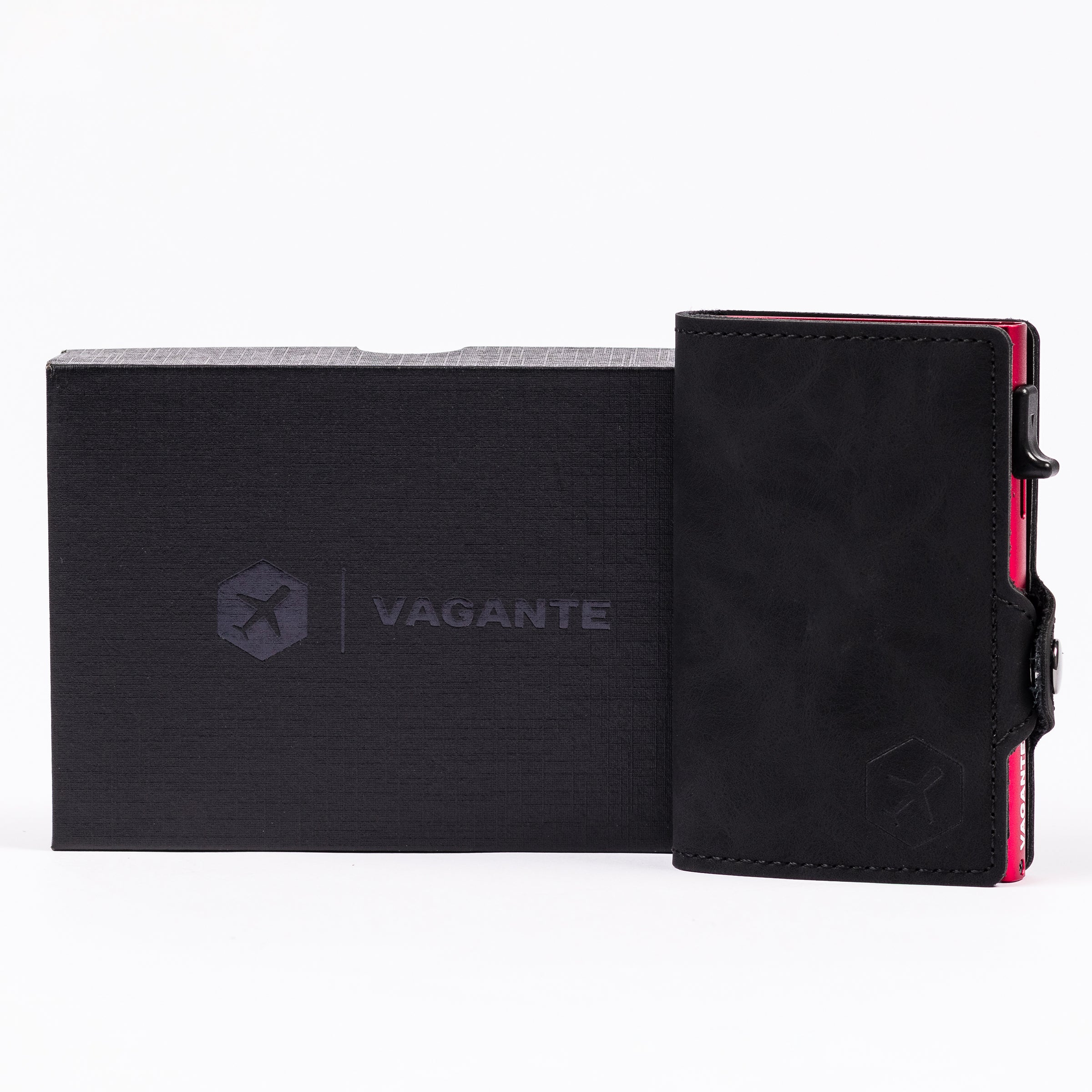 BILLETERA SLIM VANGANTE - Rojo