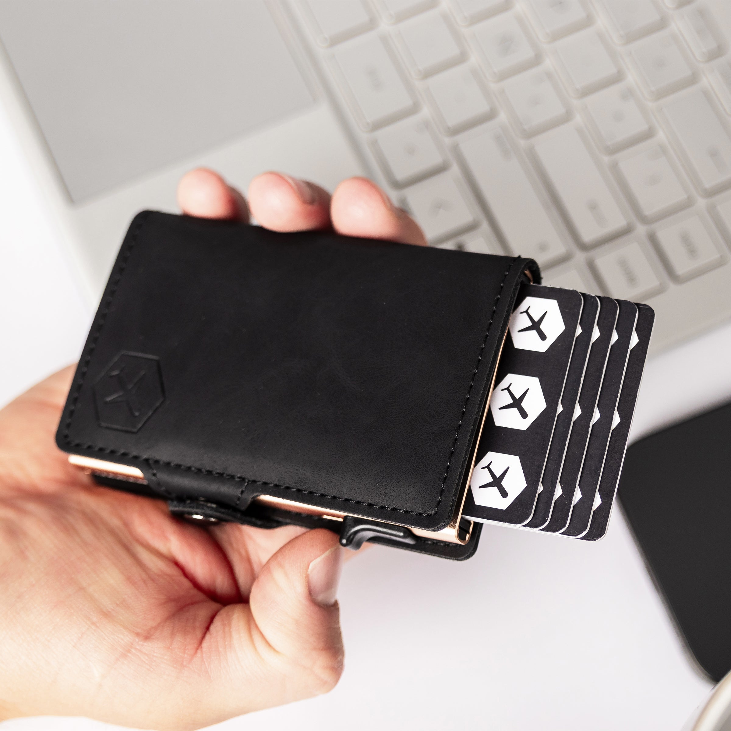 BILLETERA SLIM VANGANTE - Rosa