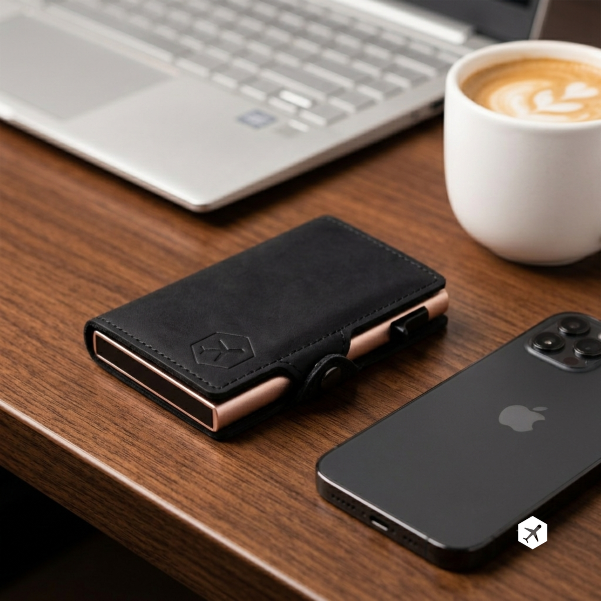 BILLETERA RFID VAGANTE SLIM + LOCALIZADOR PRO