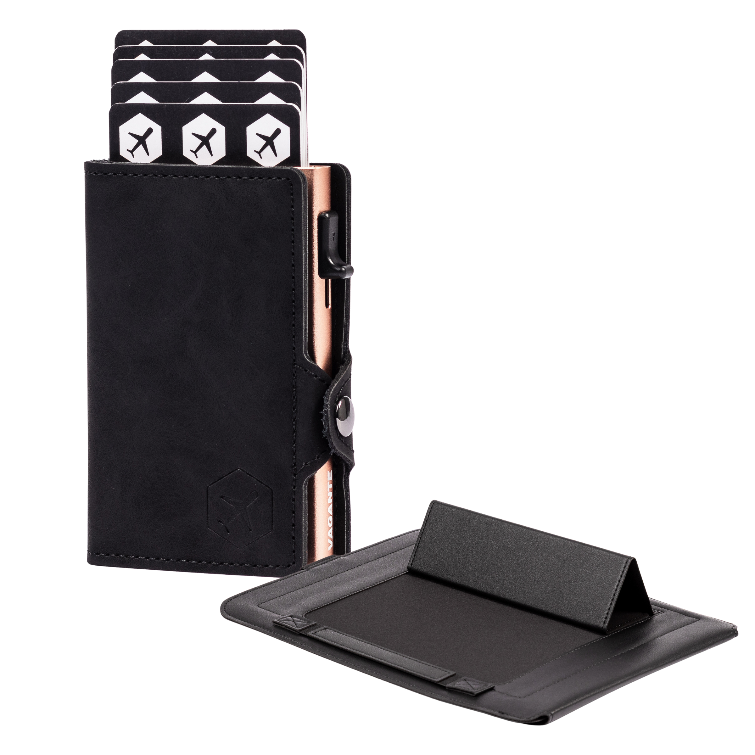 BILLETERA VAGANTE SLIM + FUNDA LAPTOP