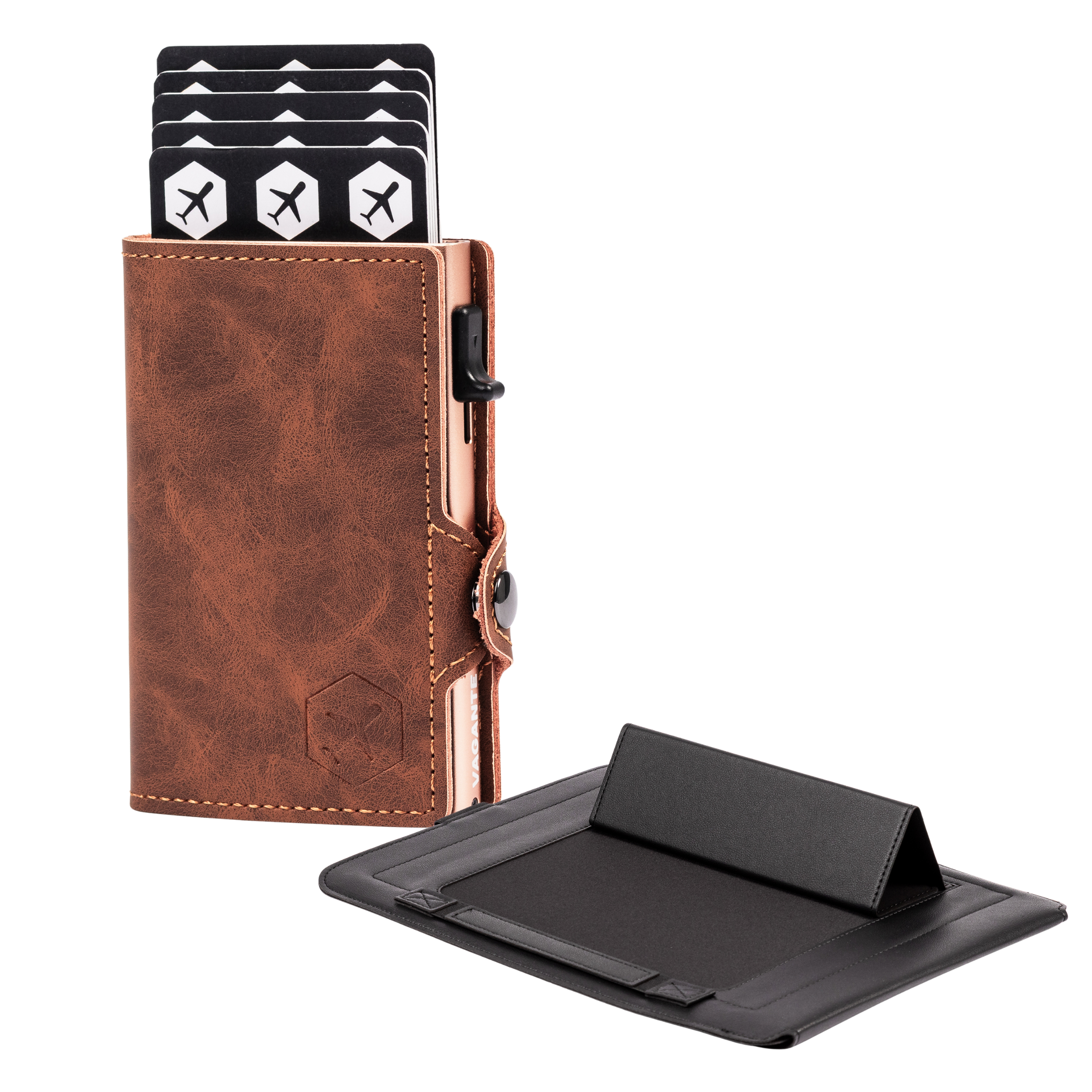 BILLETERA VAGANTE SLIM + FUNDA LAPTOP