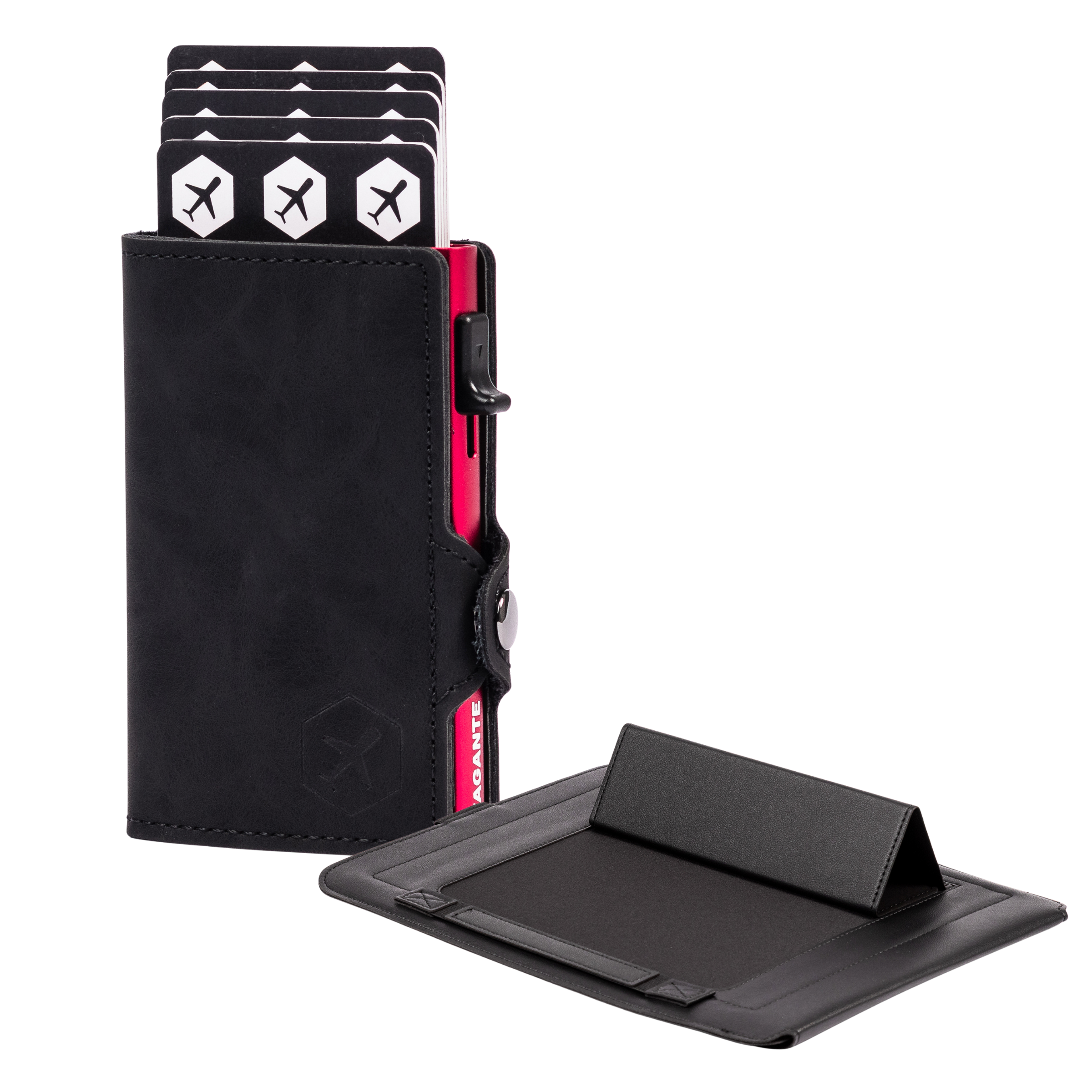 BILLETERA VAGANTE SLIM + FUNDA LAPTOP
