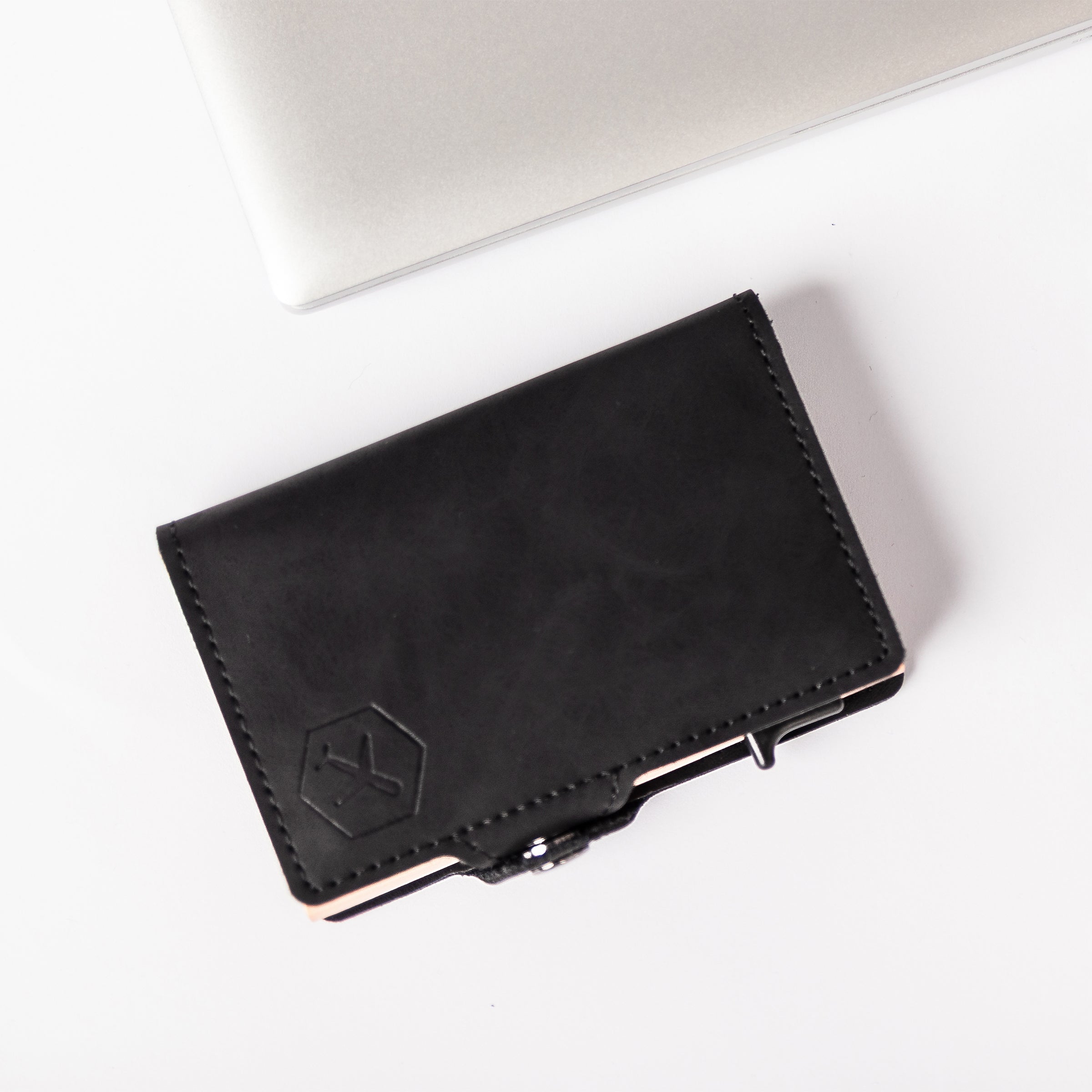 BILLETERA SLIM VANGANTE - Café