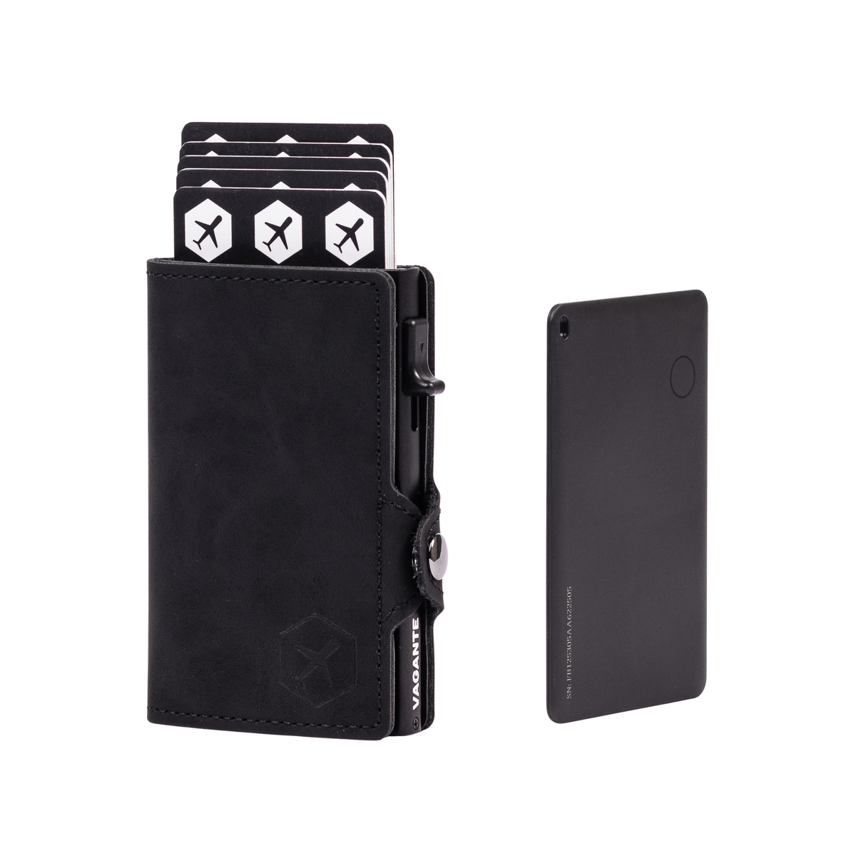 BILLETERA RFID VAGANTE SLIM + LOCALIZADOR PRO